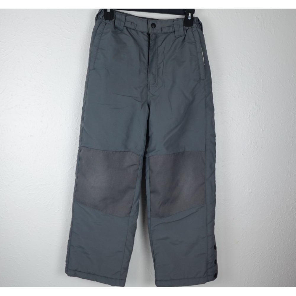 athletech Lands Ski Snowboard Snow Pants Black Unisex Kids Youth Size L 10-12